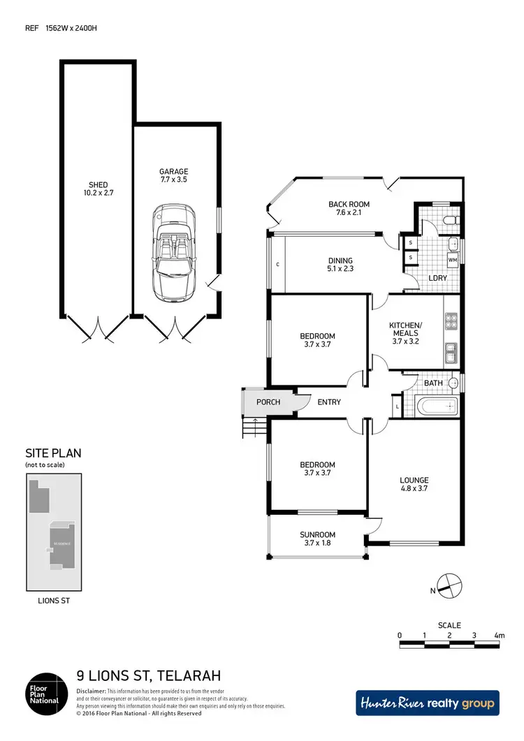 Floorplan of Homely house listing, 9 Lions Street, Telarah NSW 2320