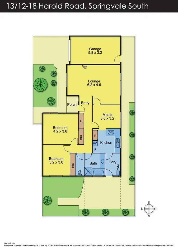 Floorplan of Homely house listing, 13/12-18 Harold Road, Springvale South VIC 3172