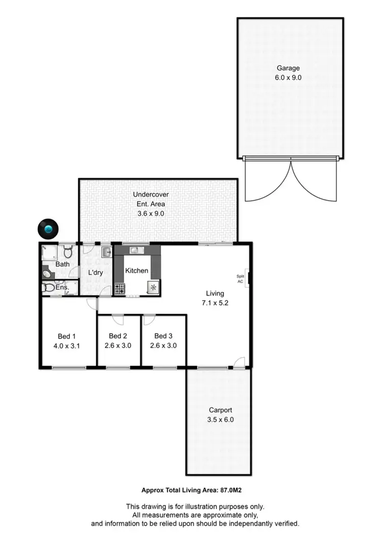 Floorplan of Homely house listing, 22 Hamilton Road, Aldinga Beach SA 5173