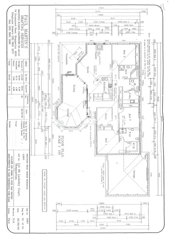 Floorplan of Homely house listing, 15 Locksley Court, Shepparton VIC 3630