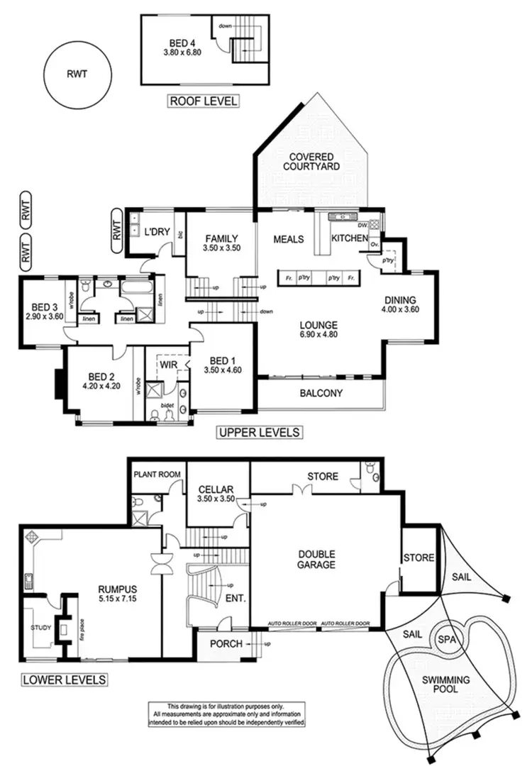 Floorplan of Homely house listing, 21 Weemala Crescent, Rostrevor SA 5073