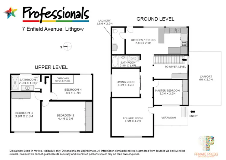 Floorplan of Homely house listing, 7 Enfield Avenue, Lithgow NSW 2790