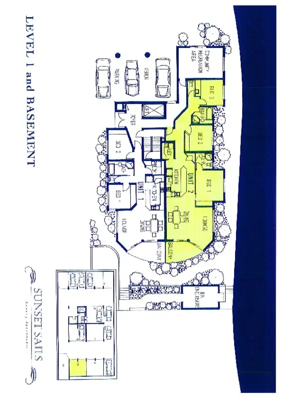 Floorplan of Homely unit listing, 2/81 Marine Parade, Redcliffe QLD 4020