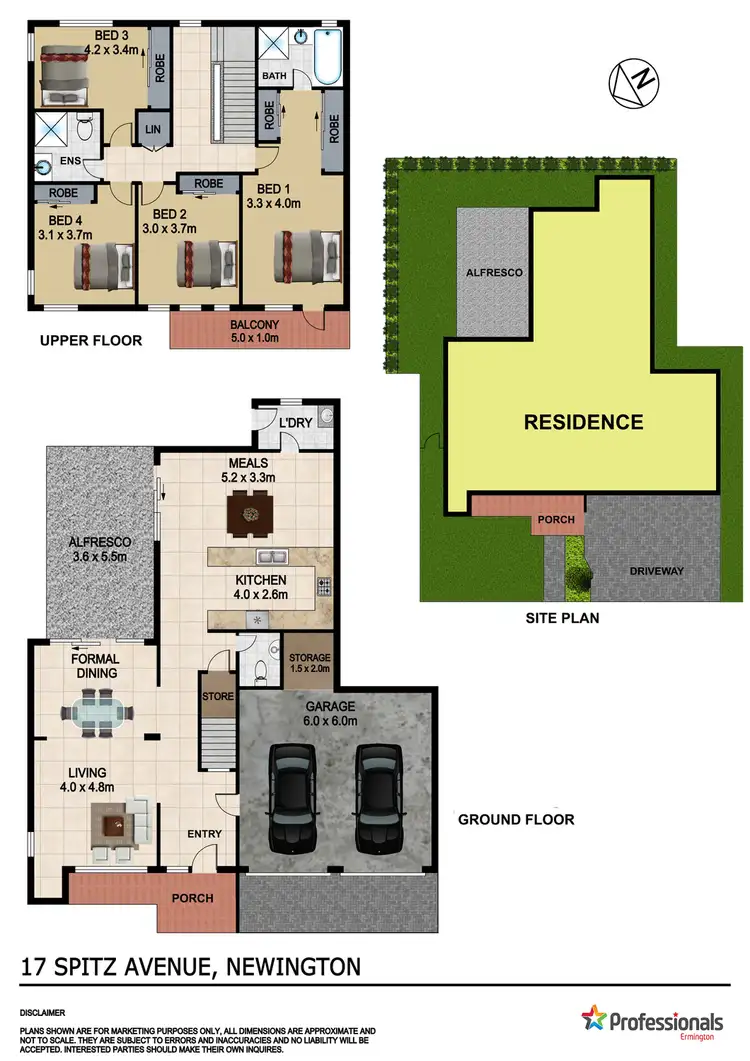 Floorplan of Homely house listing, 17 Spitz Avenue, Newington NSW 2127