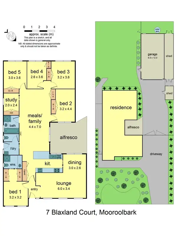Floorplan of Homely house listing, 7 Blaxland Court, Mooroolbark VIC 3138
