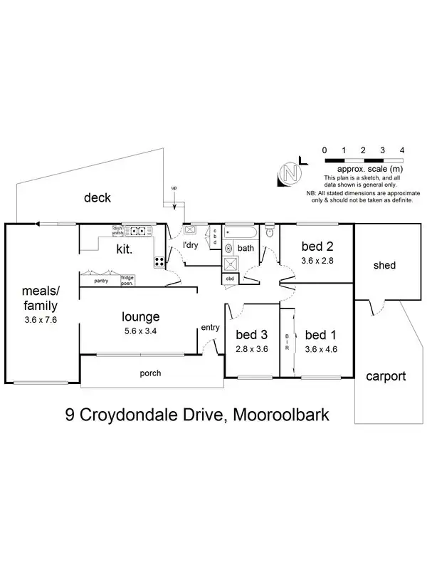 Floorplan of Homely house listing, 9 Croydondale Drive, Mooroolbark VIC 3138