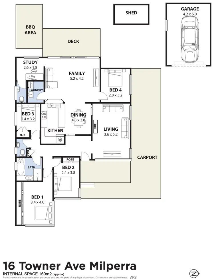 Floorplan of Homely house listing, 16 Towner Avenue, Milperra NSW 2214