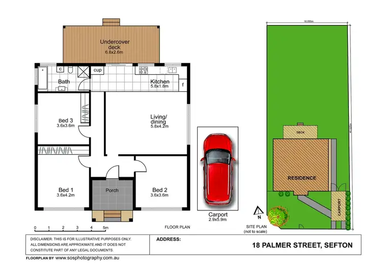 Floorplan of Homely house listing, 18 Palmer Street, Sefton NSW 2162
