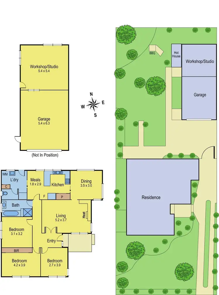 Floorplan of Homely house listing, 105 Liston Street, Bell Post Hill VIC 3215