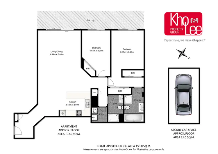 Floorplan of Homely apartment listing, 42/152 Bulwara Road, Pyrmont NSW 2009
