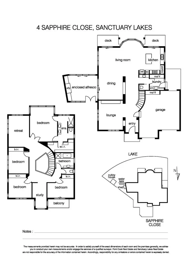 Floorplan of Homely house listing, 4 Sapphire Close, Sanctuary Lakes VIC 3030