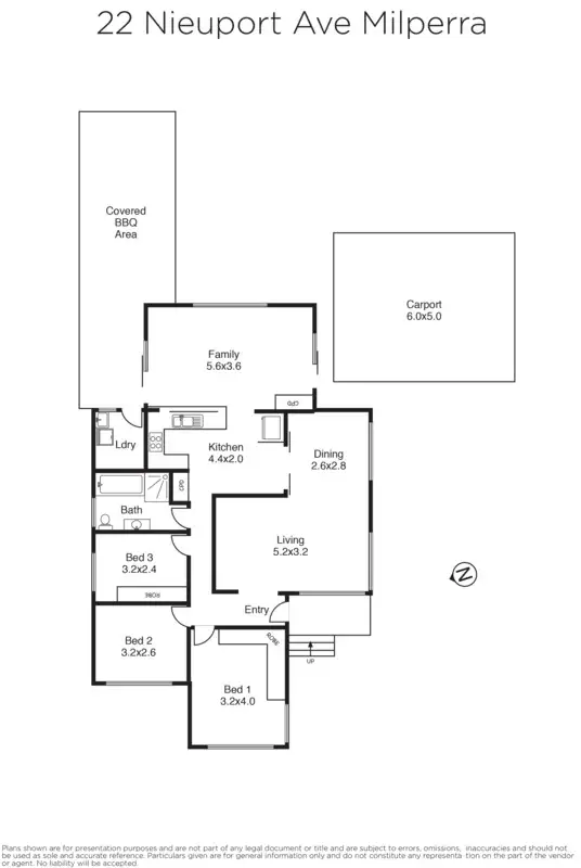 Floorplan of Homely house listing, 22 Nieuport Avenue, Milperra NSW 2214