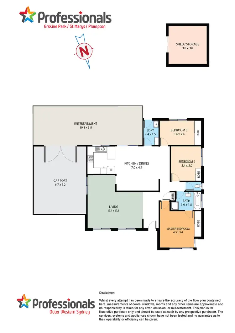 Floorplan of Homely house listing, 113 Explorers Way, St Clair NSW 2759