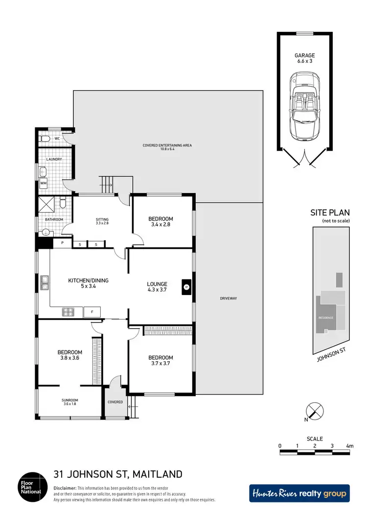 Floorplan of Homely house listing, 31 Johnson Street, Maitland NSW 2320