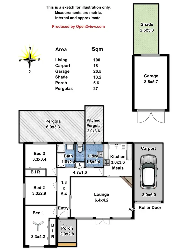 Floorplan of Homely house listing, 16 Longview Road, Windsor Gardens SA 5087