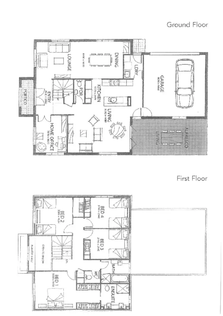 Floorplan of Homely house listing, 20 Brockhoff Drive, Burwood VIC 3125