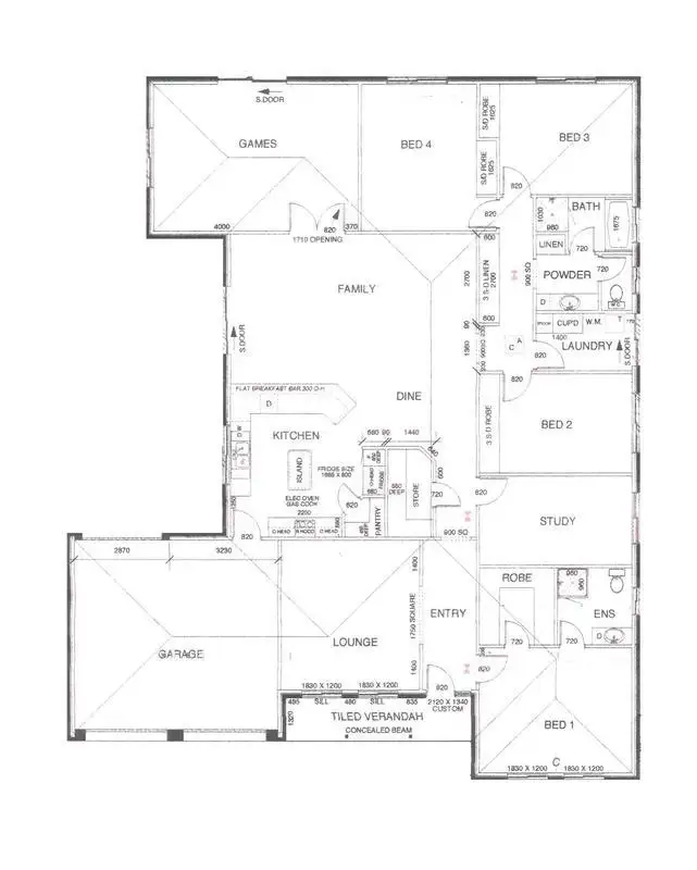 Floorplan of Homely house listing, 4 Wilsdon Way, Port Pirie SA 5540