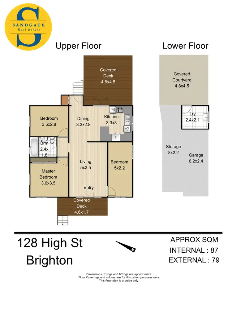 Floorplan of Homely house listing, 128 High Street, Brighton QLD 4017