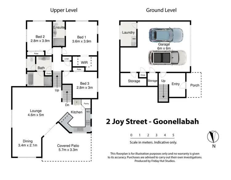 Floorplan of Homely house listing, 2 Joy Street, Goonellabah NSW 2480