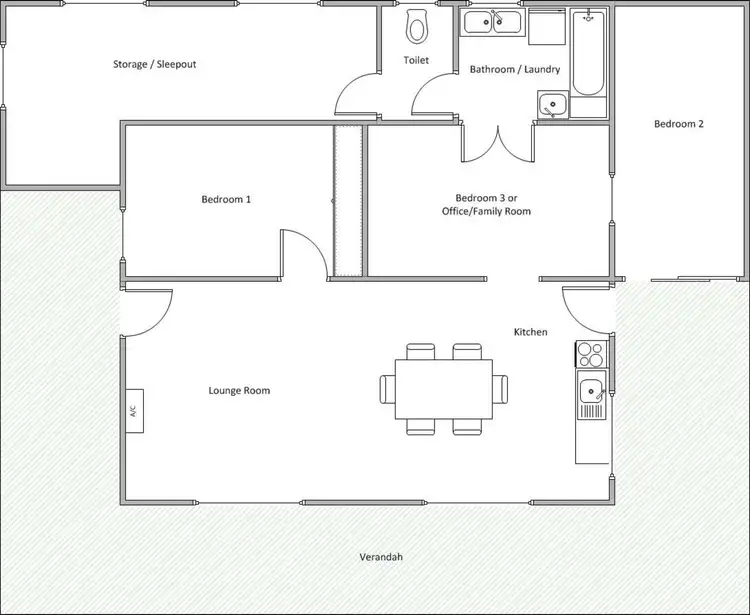 Floorplan of Homely house listing, 39 Passat Street, Port Victoria SA 5573
