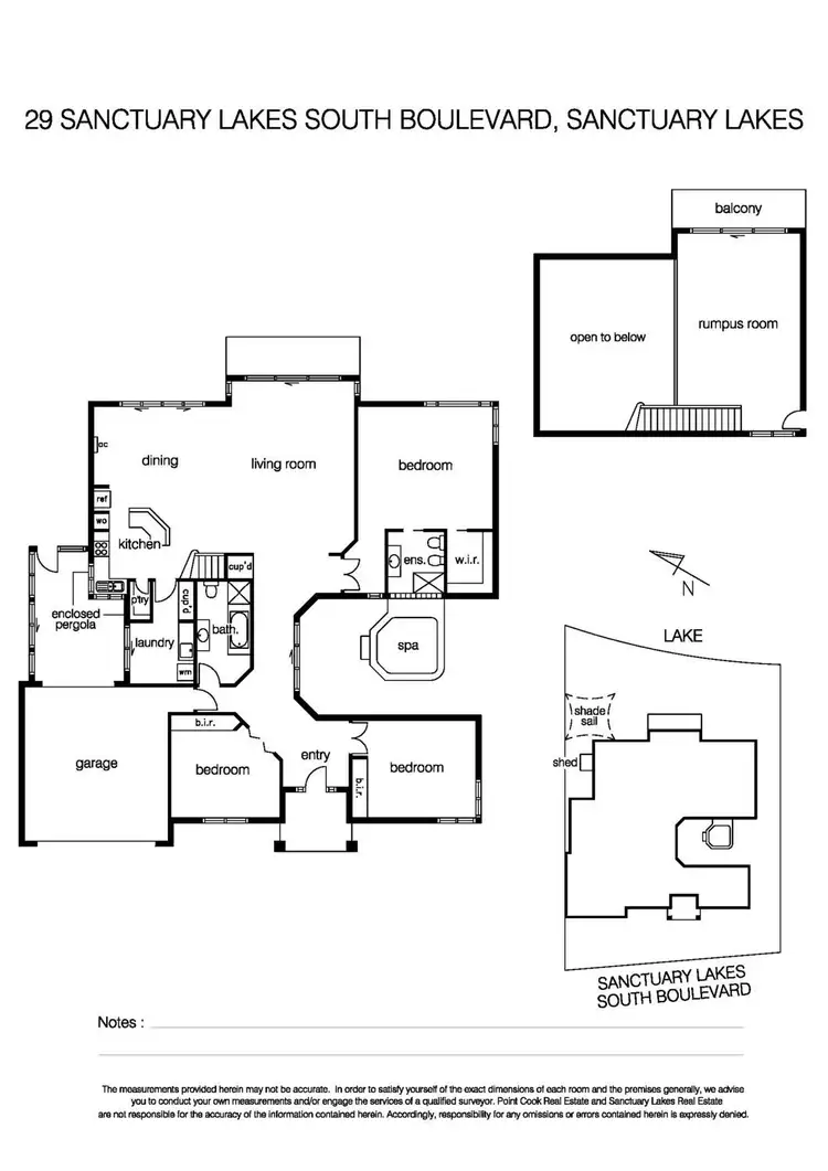 Floorplan of Homely house listing, 29 Sanctuary Lakes South Boulevard, Sanctuary Lakes VIC 3030
