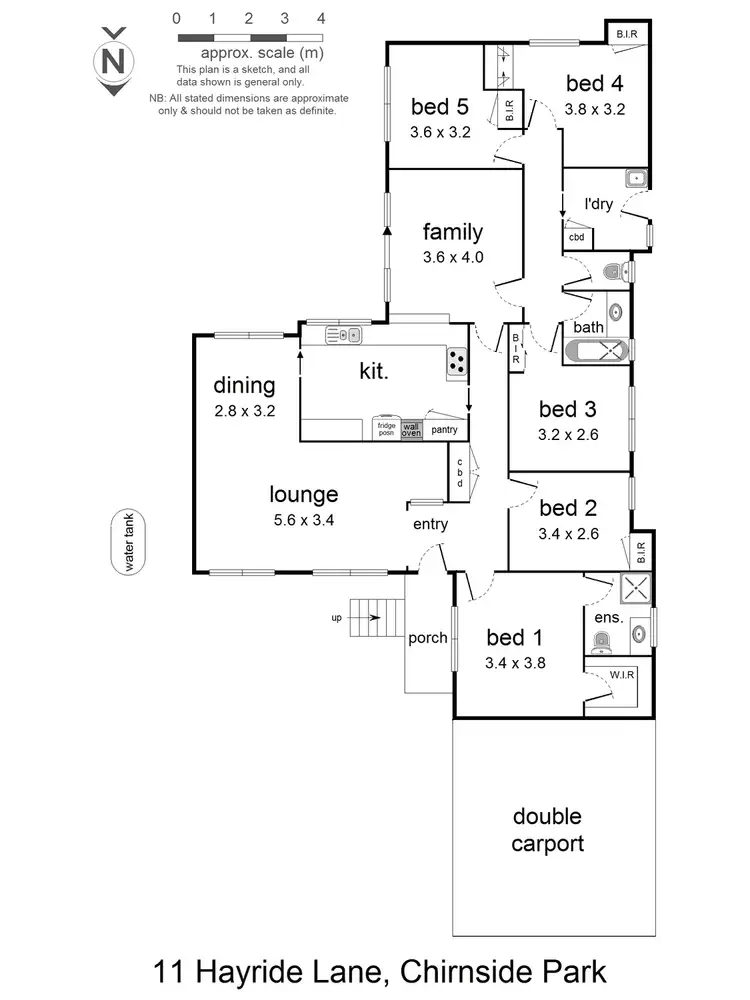 Floorplan of Homely house listing, 11 Hayride Lane, Chirnside Park VIC 3116