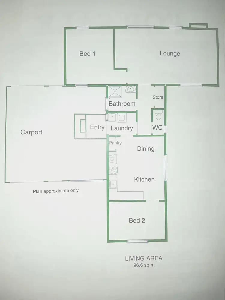 Floorplan of Homely house listing, 39 Malcolm Crescent, Shepparton VIC 3630