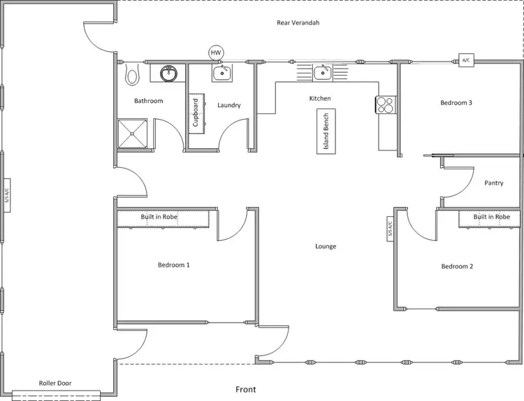 Floorplan of Homely house listing, 32 The Esplanade, Wool Bay SA 5575
