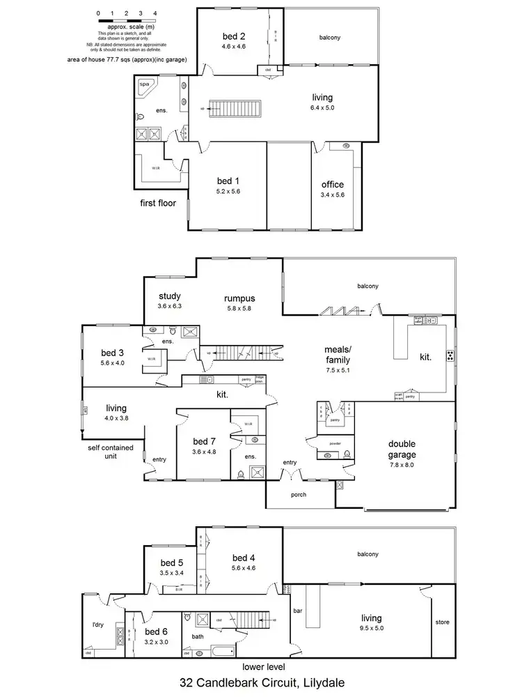Floorplan of Homely house listing, 32 Candlebark Circuit, Lilydale VIC 3140