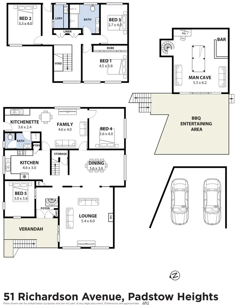 Floorplan of Homely house listing, 51 Richardson Avenue, Padstow NSW 2211
