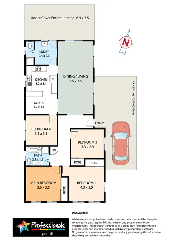 Floorplan of Homely house listing, 25 Treetops Avenue, South Penrith NSW 2750
