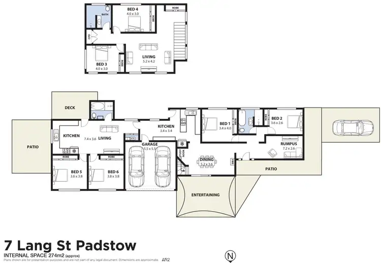 Floorplan of Homely house listing, 7 Lang Street, Padstow NSW 2211