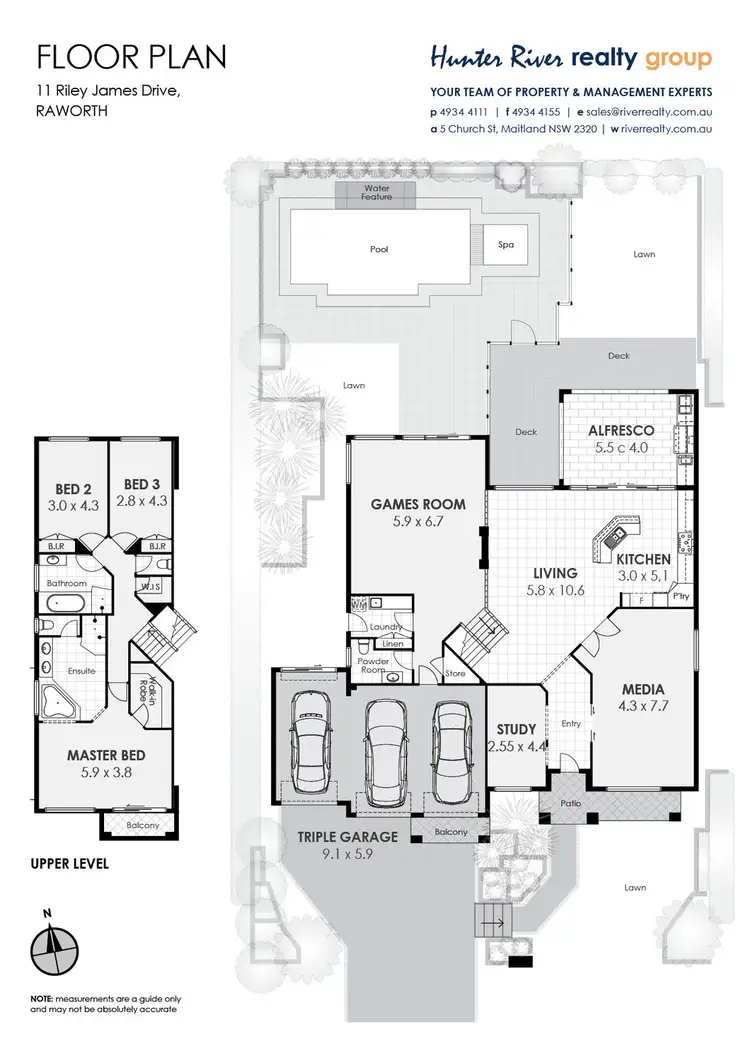 Floorplan of Homely house listing, 11 Riley James Drive, Raworth NSW 2321