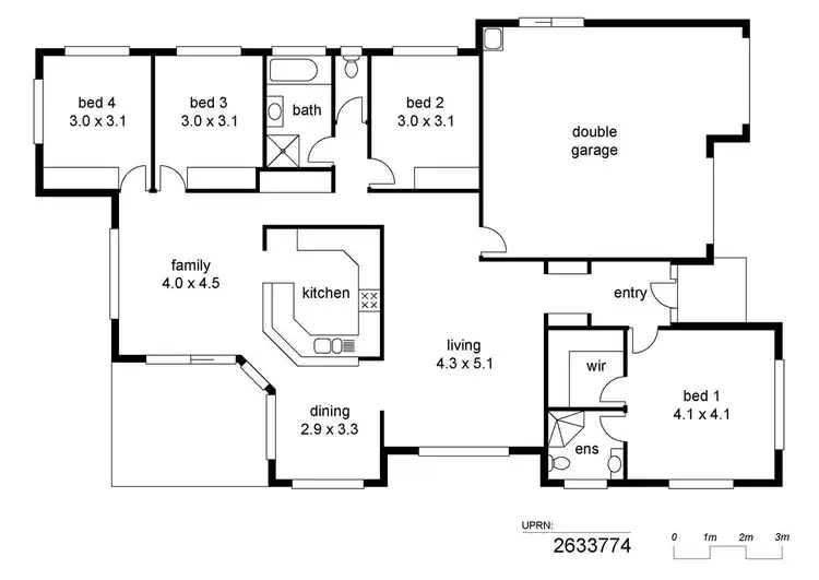 Floorplan of Homely house listing, 7 Surtees Close, Bentley Park QLD 4869