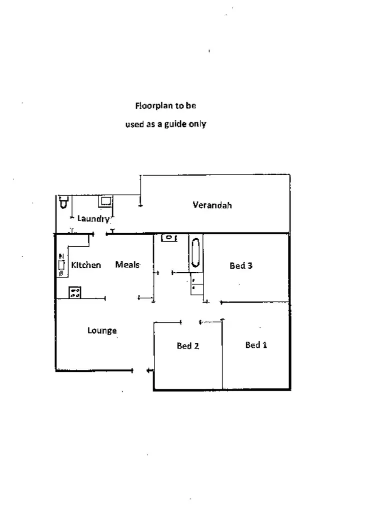 Floorplan of Homely house listing, 20 Stirling Street, Kapunda SA 5373