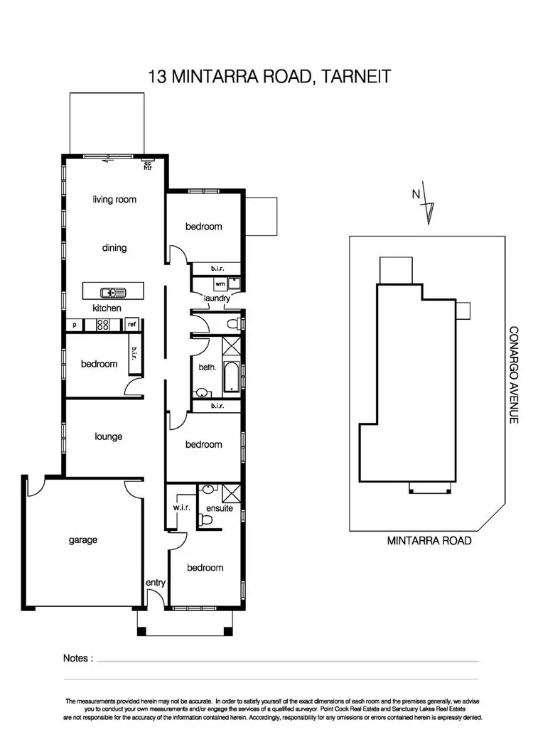 Floorplan of Homely house listing, 13 Mintarra Road, Tarneit VIC 3029