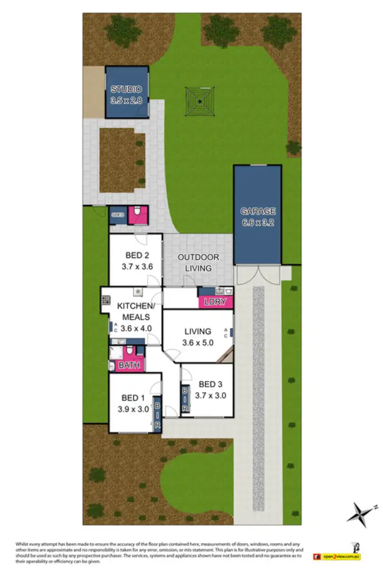 Floorplan of Homely house listing, 36 Dempster Street, West Footscray VIC 3012