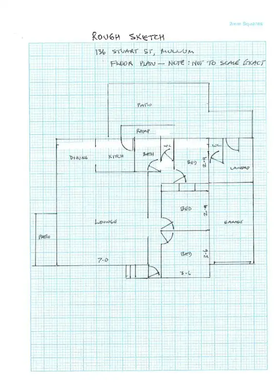 Floorplan of Homely house listing, 136 Stuart Street, Mullumbimby NSW 2482