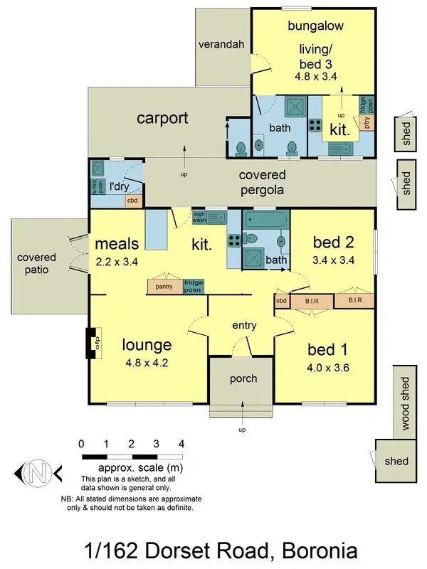 Floorplan of Homely house listing, 162 Dorset Road, Boronia VIC 3155
