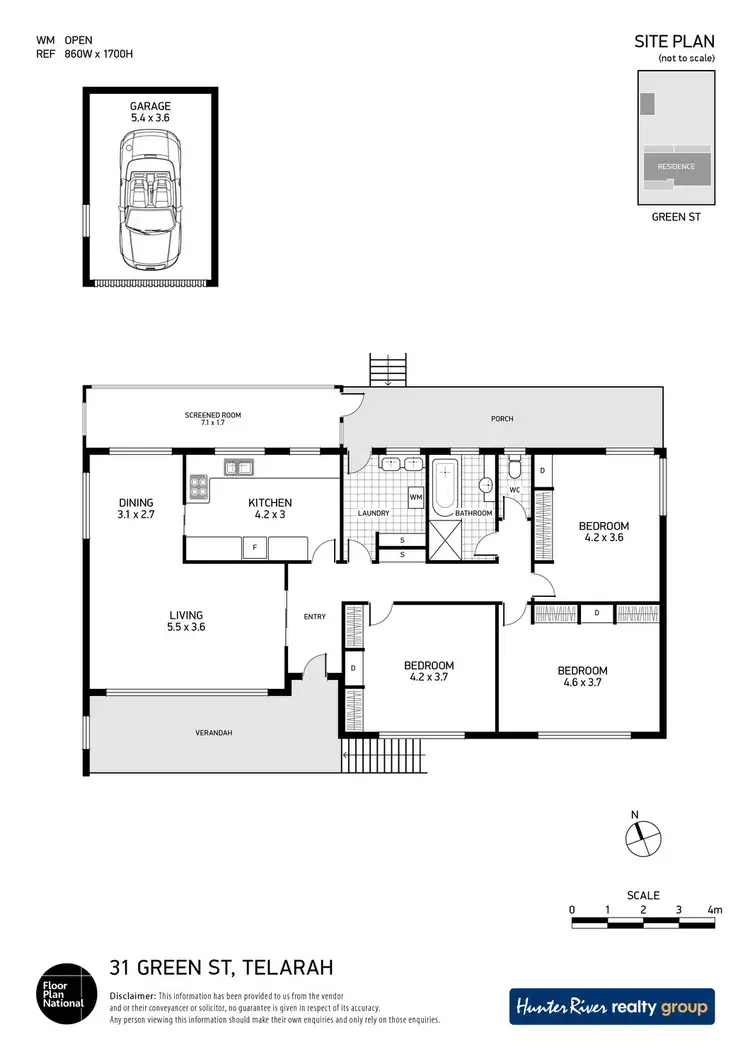 Floorplan of Homely house listing, 31 Green Street, Telarah NSW 2320