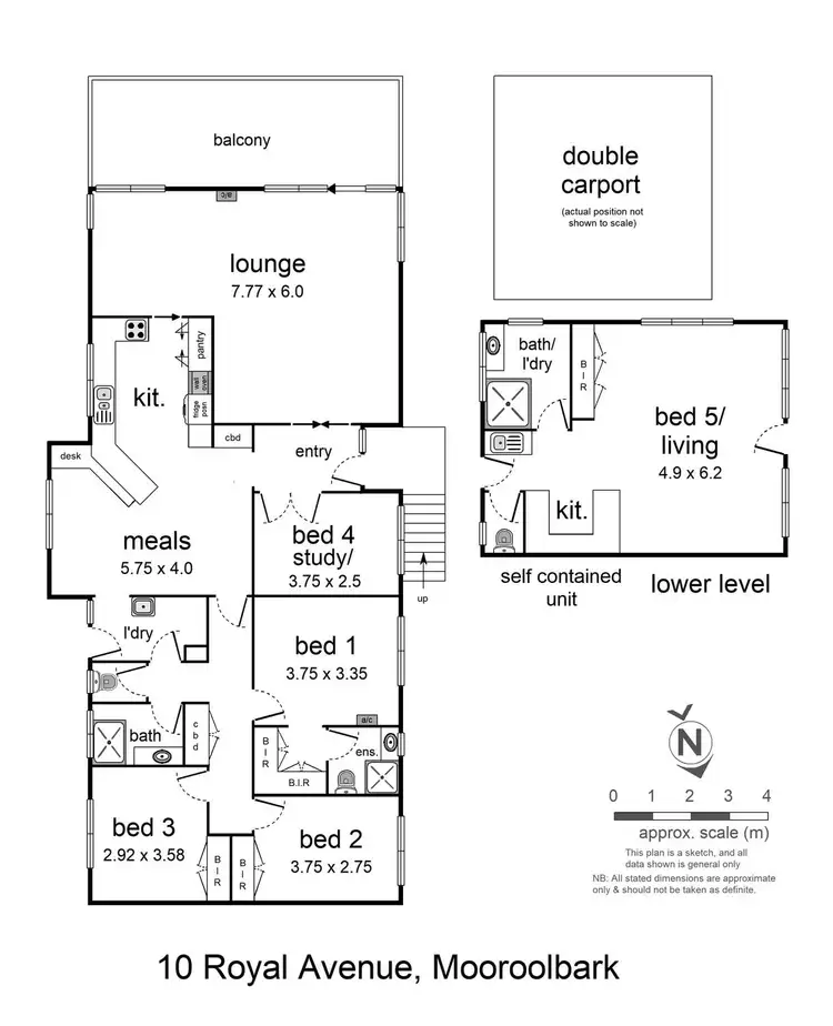 Floorplan of Homely house listing, 10 Royal Avenue, Mooroolbark VIC 3138