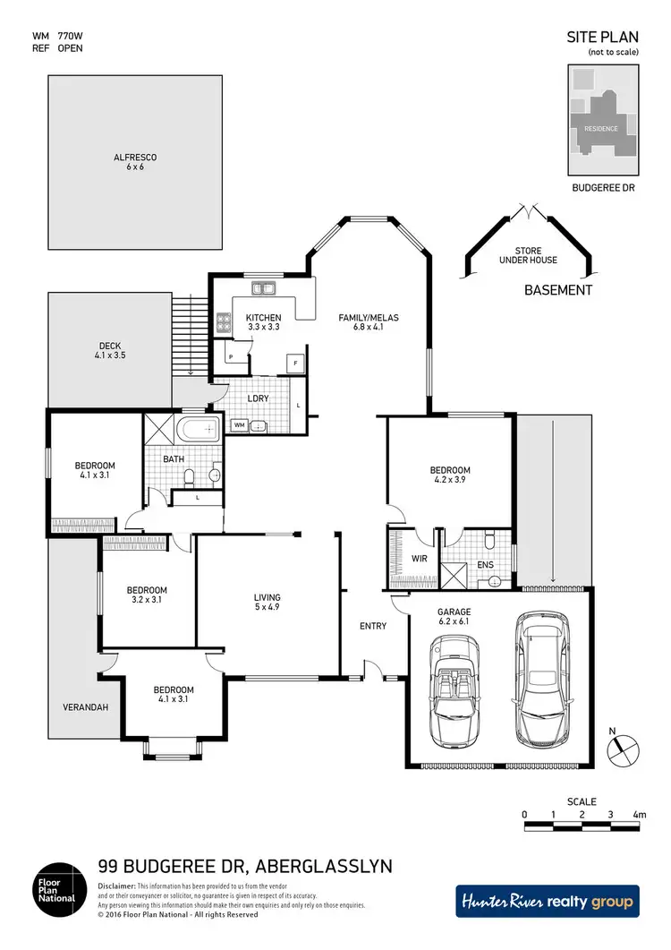 Floorplan of Homely house listing, 99 Budgeree Drive, Aberglasslyn NSW 2320