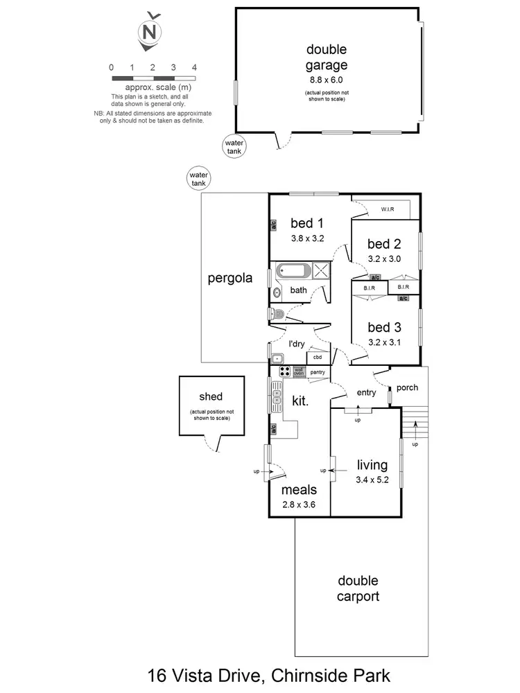 Floorplan of Homely house listing, 16 Vista Drive, Chirnside Park VIC 3116