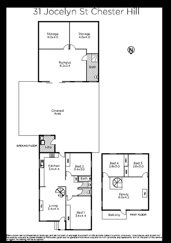 Floorplan of Homely house listing, 31 Jocelyn Street, Chester Hill NSW 2162