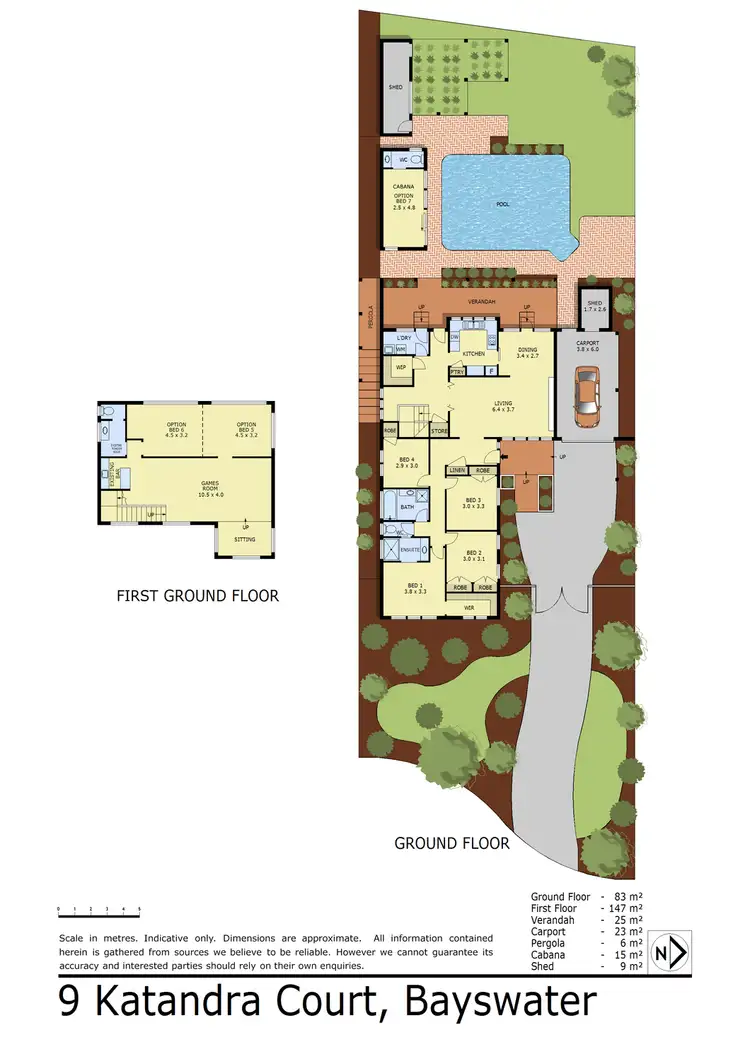Floorplan of Homely house listing, 9 Katandra Court, Bayswater VIC 3153
