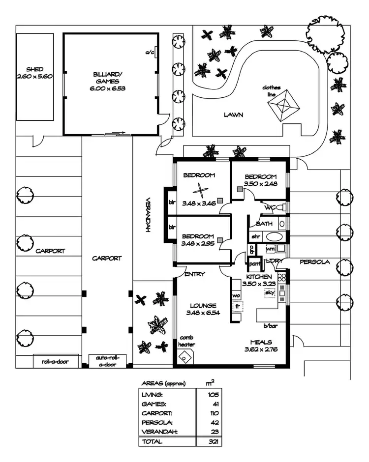 Floorplan of Homely house listing, 5 Swaine Avenue, Paralowie SA 5108