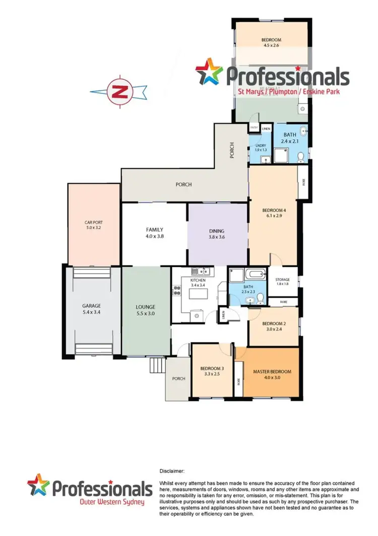 Floorplan of Homely house listing, 70 Burton Street, Werrington NSW 2747
