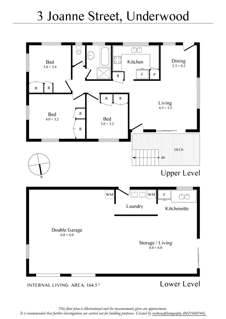 Floorplan of Homely house listing, 3 Joanne Street, Underwood QLD 4119