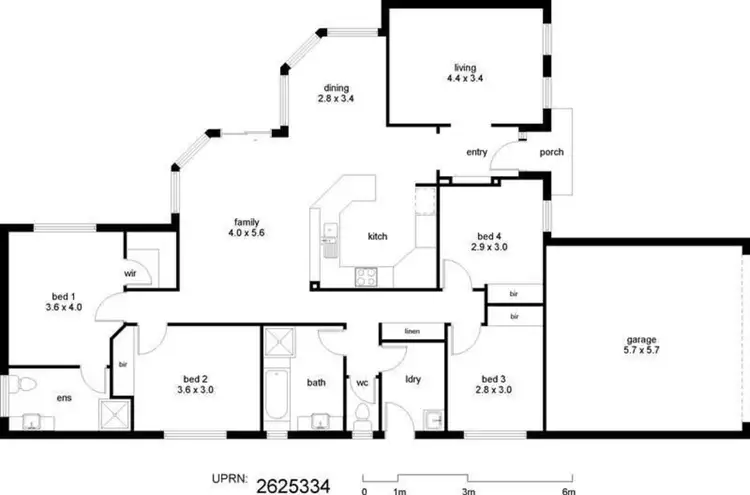 Floorplan of Homely house listing, 2 Blue Gum Way, North Nowra NSW 2541