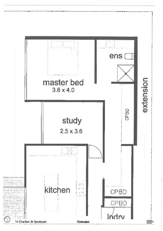 Floorplan of Homely house listing, 14 Charlton Street, Southport QLD 4215
